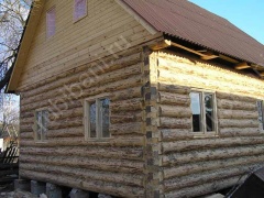 Дом 6×6 м в лапу, 36 м²