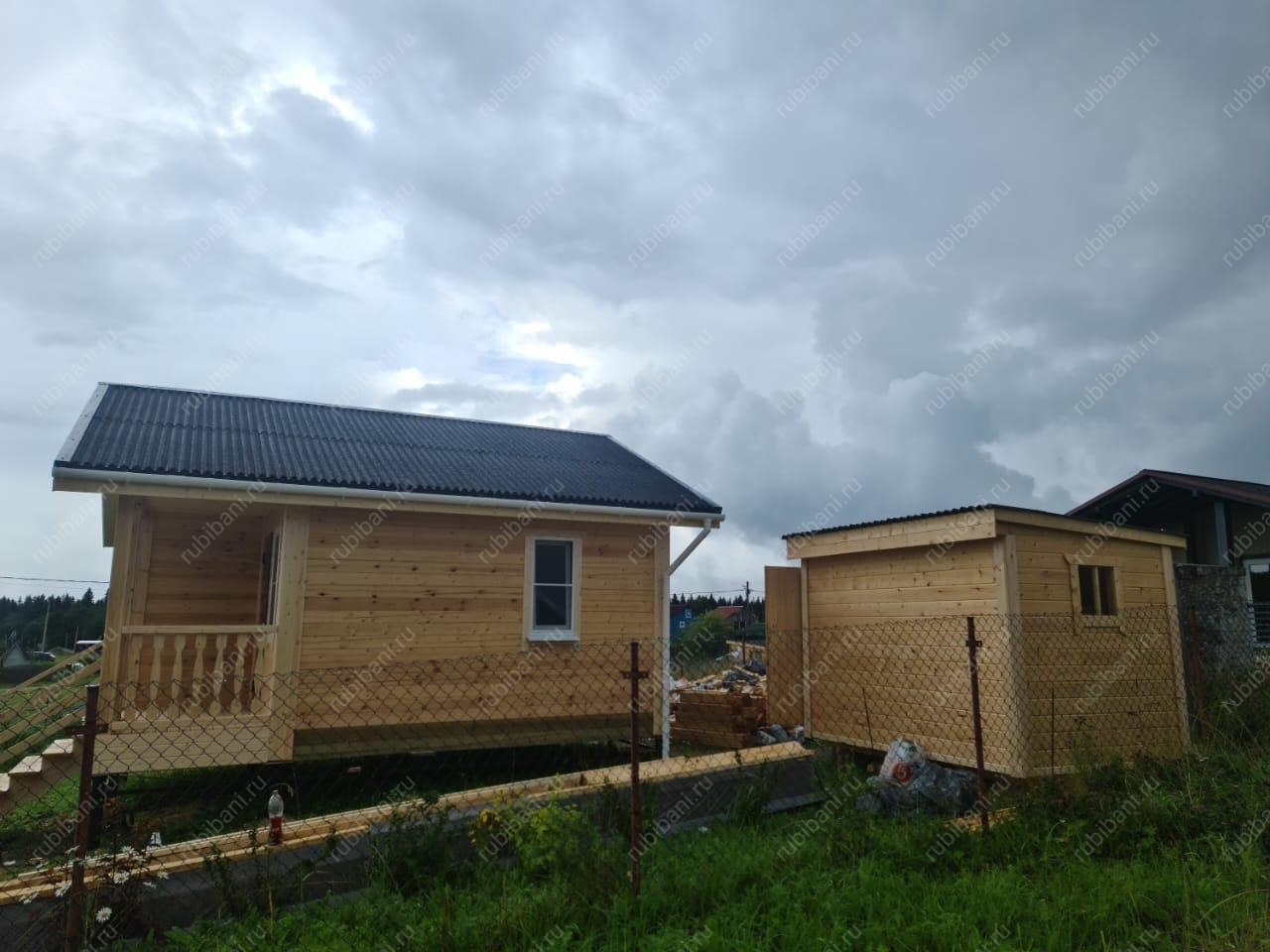 Баня из бруса 6 на 6 с верандой купить недорого — фото 3 Баня из бруса 6 на 6 с верандой купить недорого — фото 3