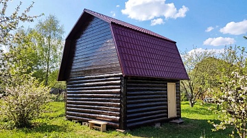Баня 5 на 5 двухэтажная 25 м²