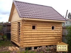 Баня 3×4 м, 12 м²
