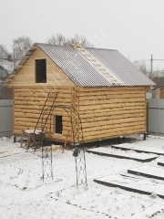 Баня 6×6 м, 36 м²