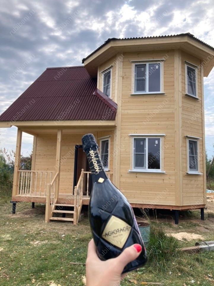 Дом из профилированного бруса — фото 3 Дом из профилированного бруса — фото 3