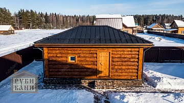 Баня 6×6 м, 36 м²