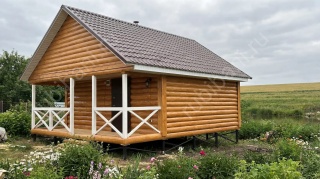 Баня 6×6 под ключ, 36 м²