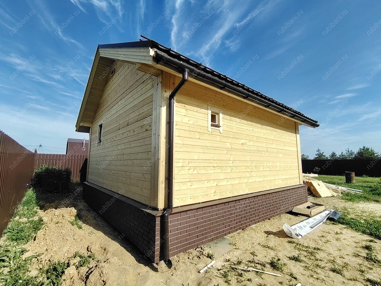 Баня из бруса 6 на 6 с верандой купить недорого — фото 8 Баня из бруса 6 на 6 с верандой купить недорого — фото 8